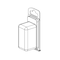 Visipak Thermoform-CLAMSHELL-#65-4.875-2.000-2.500-1.125-1.500-3.500-1.590-0.030-RPET-CLEAR, 770PK 65TF - alternate 1
